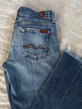 7 For All Mankind Jeans | Y2K Vintage | Size 26 | Short/Cropped